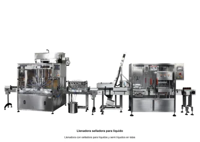Llenadora selladora para líquido y semi líquidos